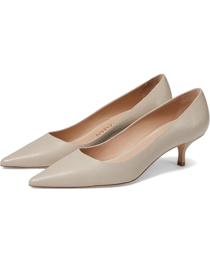 Stuart Weitzman Stuart Kitten Pump | Heels 6 Stuart Weitzman Stuart Kitten Pump | Heels - Image 6