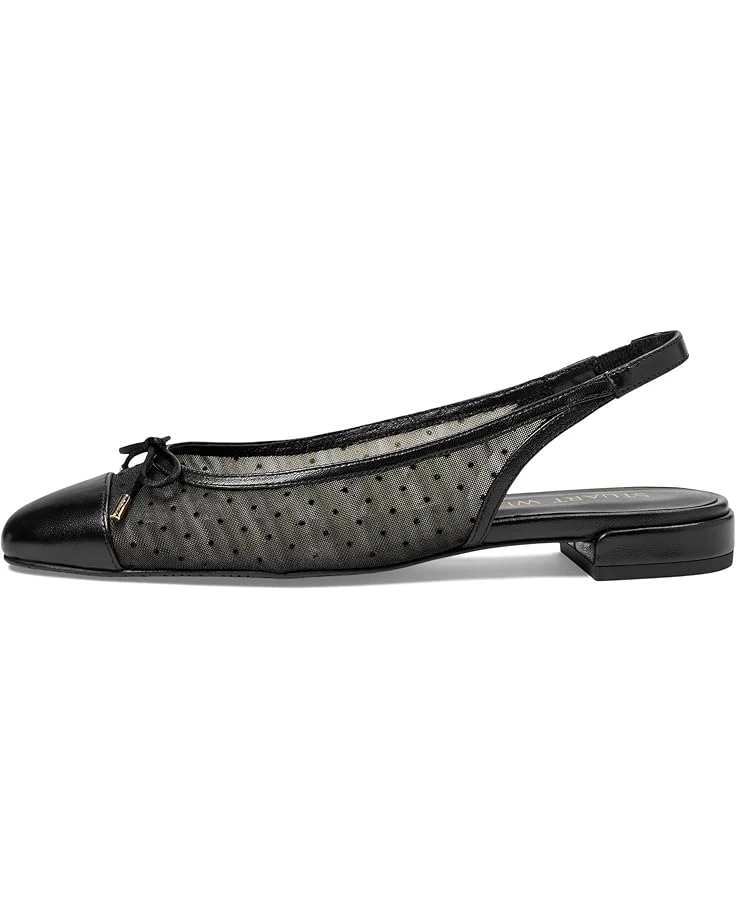 Stuart Weitzman Sleek Bow Slingback Flat | Flats 4 Stuart Weitzman Sleek Bow Slingback Flat | Flats - Image 4