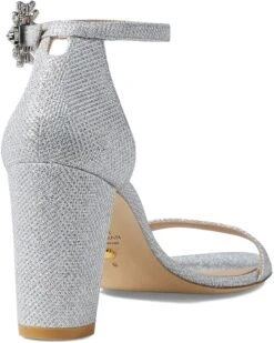 Stuart Weitzman Nearlynude Crystal Nova Sandal | Heels -Modish Foot Wear 71LvS2WKM5L. AC SR736920